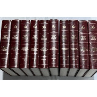 Historia de la literatura universal. 10 Volúmenes.